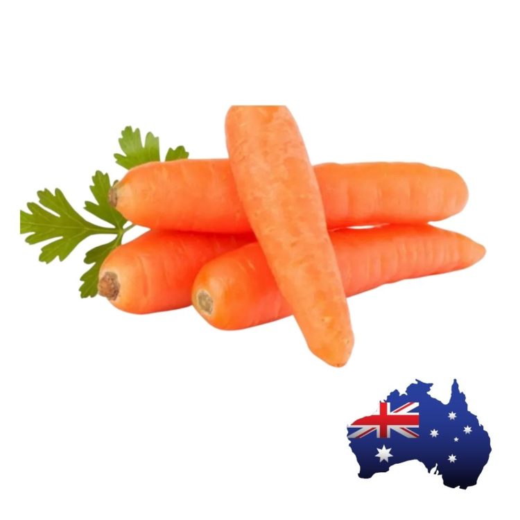 Australian Carrot (+/- 300 gm/ 3 pieces)